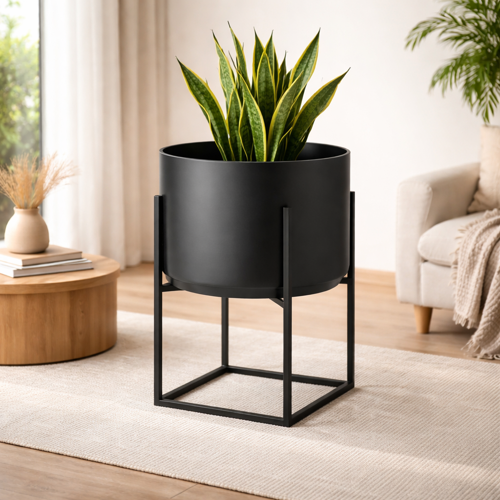 Modern Metal Planter