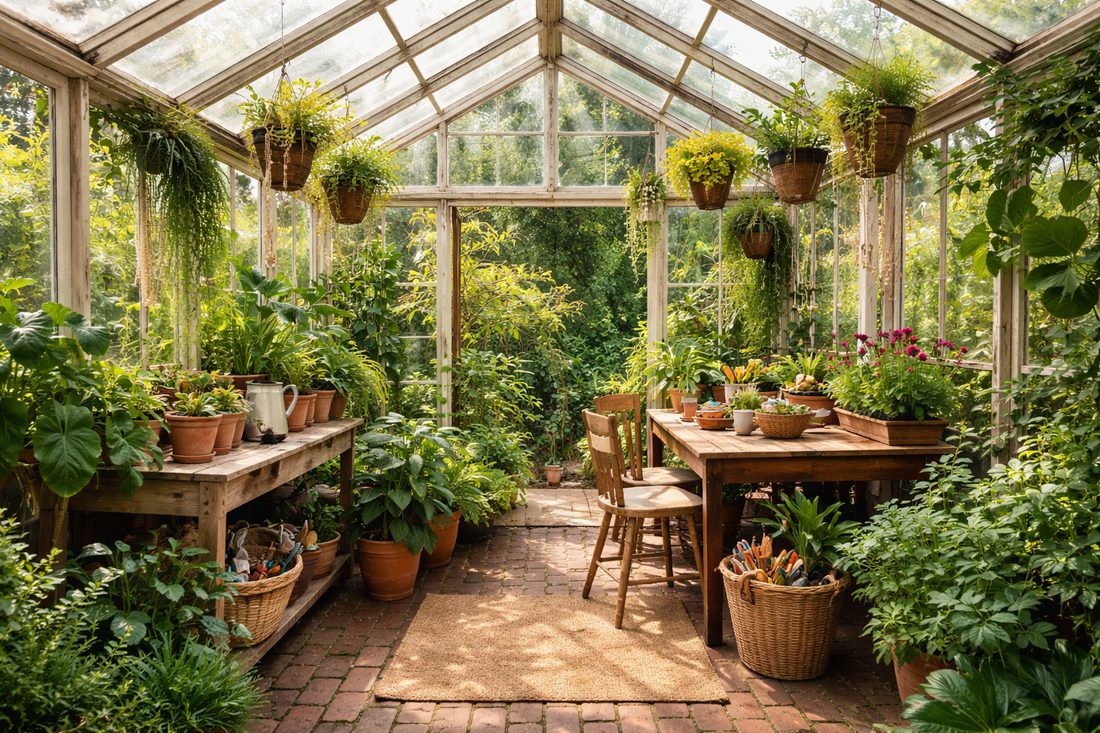 Designing a Greenhouse Garden