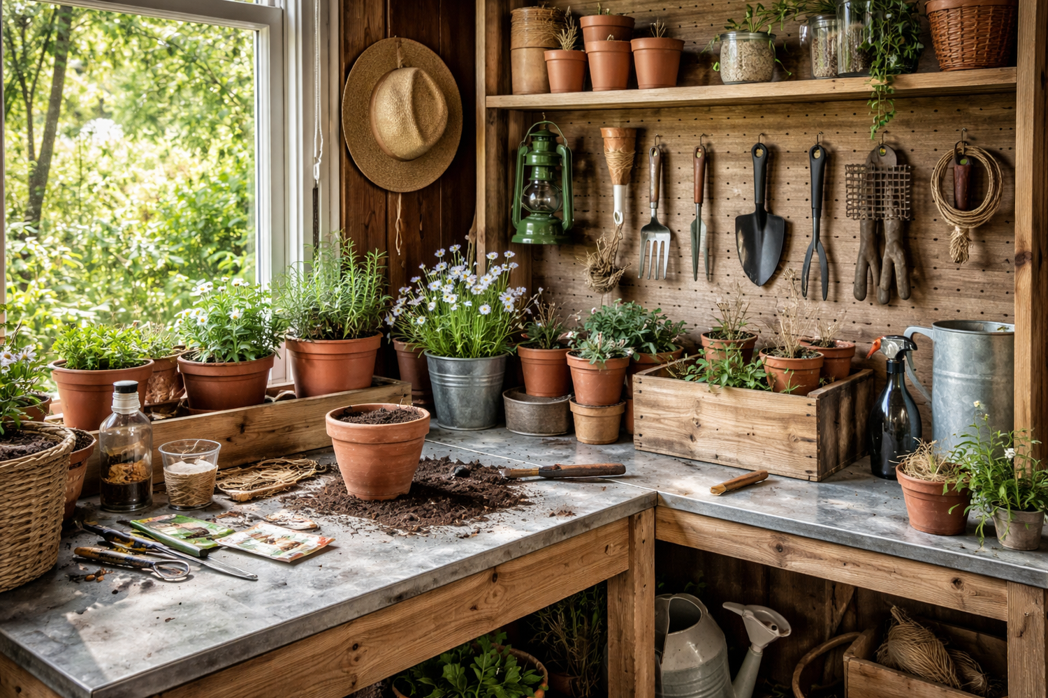 Garden Tools & Workspaces