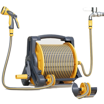HydroFlow Portable Garden Hose Reel System